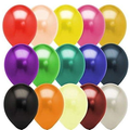 Metallic Multicolour Party Balloons – Assorted Rainbow Colours - 50 Pcs