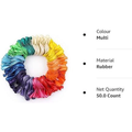 Metallic Multicolour Party Balloons – Assorted Rainbow Colours - 50 Pcs