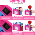 Electric Balloon Pump for Party Decoration – Dual Nozzle Inflator
