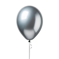 Silver Metallic Balloons for Birthday, Anniversary & Party Decoration