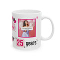 Happy Birthday Pink 25 Years Mug