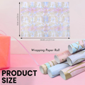 Pastel Botanical Gift Wrapping Paper – Floral Leaf Design